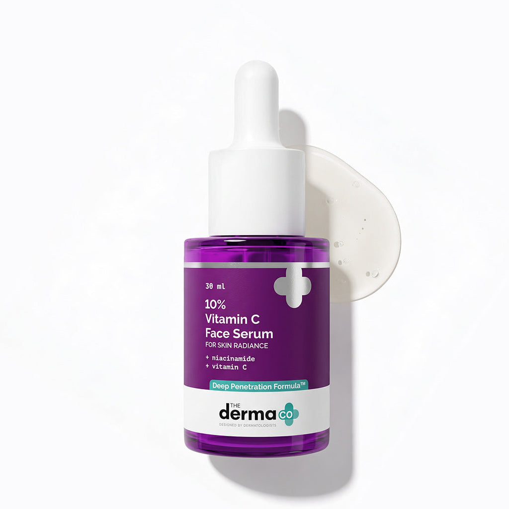 10% Vitamin C Face Serum with 5% Niacinamide & Hyaluronic Acid - 30ml
