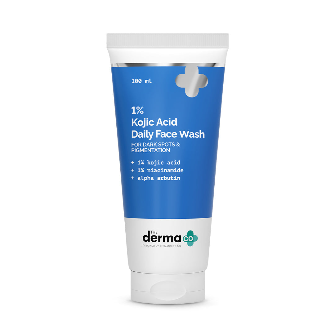 1% Kojic Acid Face Wash with Niacinamide & Alpha Arbutin For Dark Spots & Pigmentation - 100ml