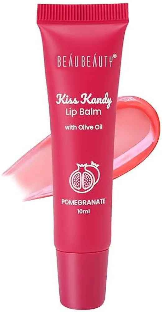 Swiss Buty Kiss Kandy Lip Balm with Olive Oil, Moisturising, Non-Sticky Formula for Soft and Smooth Lips, 10ml 