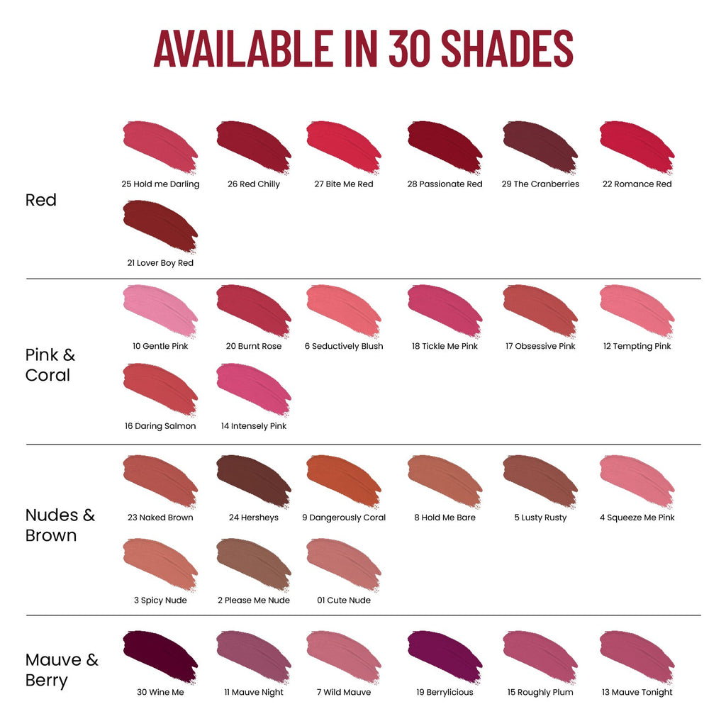 Hold Me Matte Liquid Lipstick