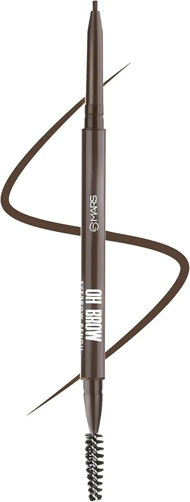 MARS OH Brow Eyebrow Pencil | Micro Precision Retractable with a Spoolie | Highly Pigmented | Smudge Proof & Water Resistance | Long-Lasting | Lightweight Eyebrow Pencil  
