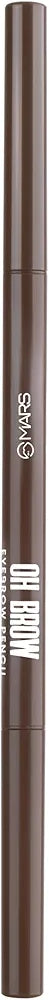 MARS OH Brow Eyebrow Pencil | Micro Precision Retractable with a Spoolie | Highly Pigmented | Smudge Proof & Water Resistance | Long-Lasting | Lightweight Eyebrow Pencil  