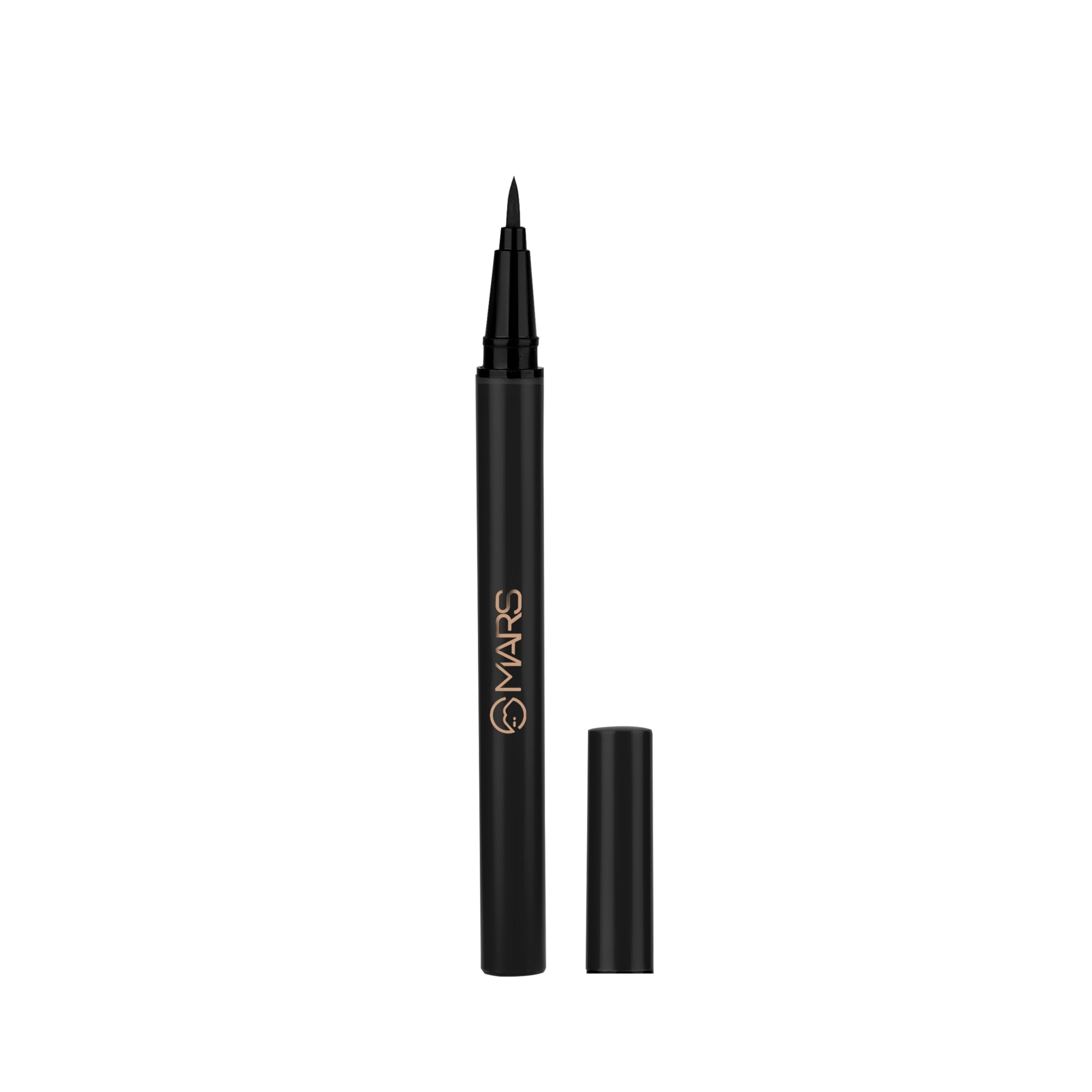 MARS City Stroke Charming Eyes Liquid Eyeliner | Long-lasting | Smudge Proof Eye Liner | Felt Tip for Precise Application | Quick Drying Formula (1ml)