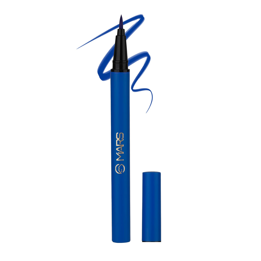 MARS City Stroke Charming Eyes Liquid Eyeliner | Long-lasting | Smudge Proof Eye Liner | Felt Tip for Precise Application | Quick Drying Formula (1ml)