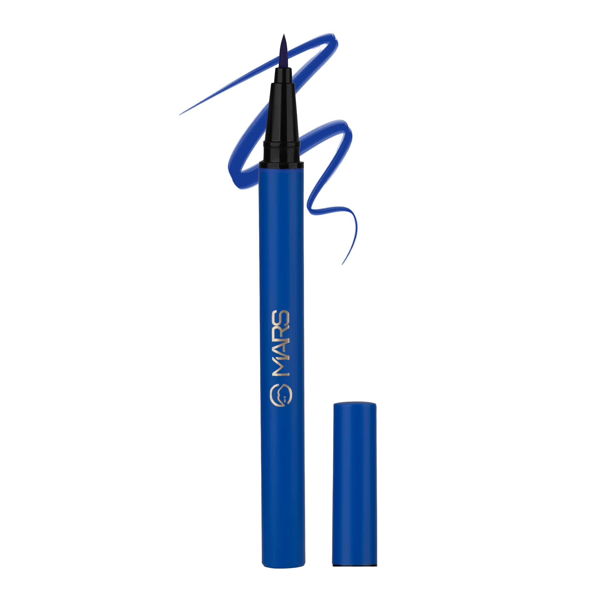 MARS City Stroke Charming Eyes Liquid Eyeliner | Long-lasting | Smudge Proof Eye Liner | Felt Tip for Precise Application | Quick Drying Formula (1ml)