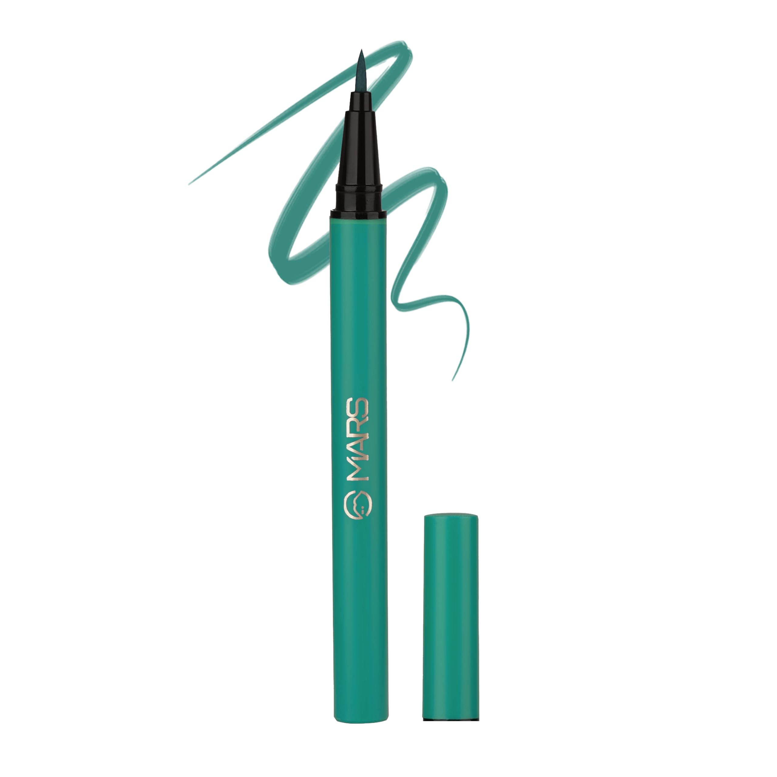 MARS City Stroke Charming Eyes Liquid Eyeliner | Long-lasting | Smudge Proof Eye Liner | Felt Tip for Precise Application | Quick Drying Formula (1ml)