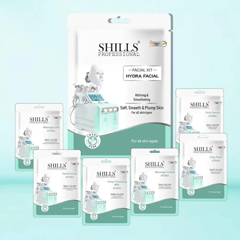 SHILLS PROFESSIONAL Hydra Facial Kit, Refining & Smoothening, For All Skin Types 