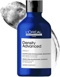 L'Oréal Professionnel Density Advanced Shampoo for Thinning Hair 300ml | Visibly Increases Volume & Bounce With Omega 6 | Restore Vitality | For Men & Women