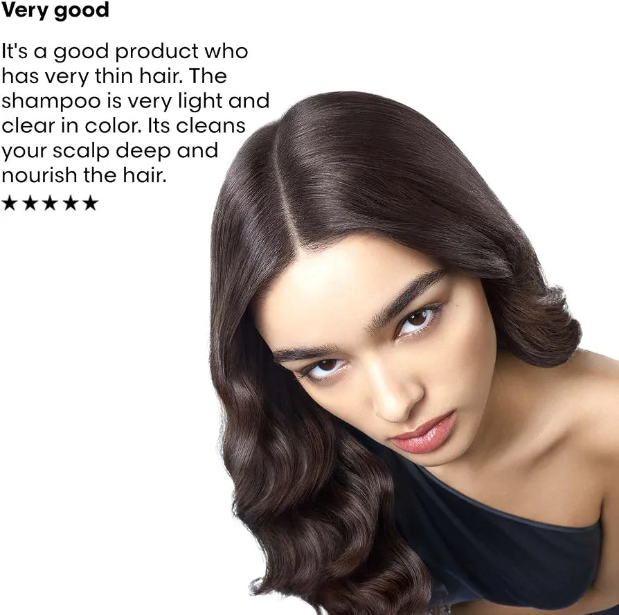 L'Oréal Professionnel Density Advanced Shampoo for Thinning Hair 300ml | Visibly Increases Volume & Bounce With Omega 6 | Restore Vitality | For Men & Women