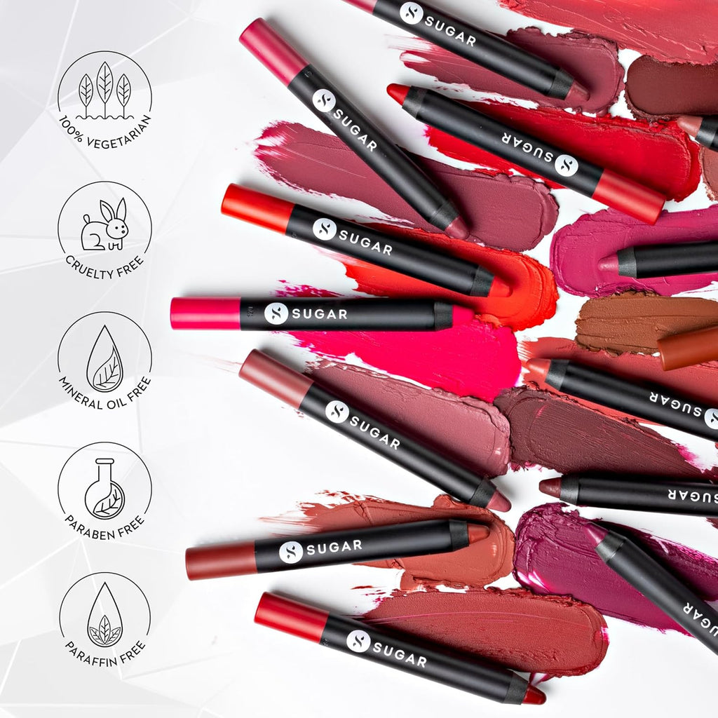 Sugar | Matte As Hell Crayon Lipstick