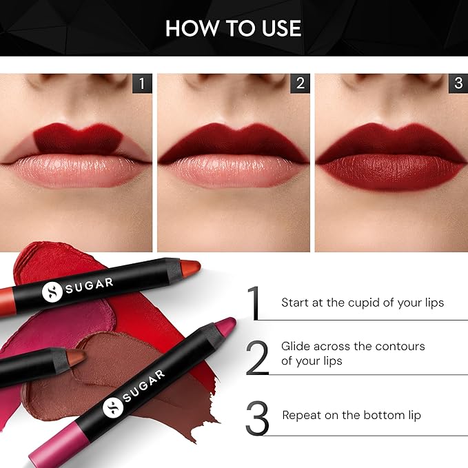 Sugar | Matte As Hell Crayon Lipstick