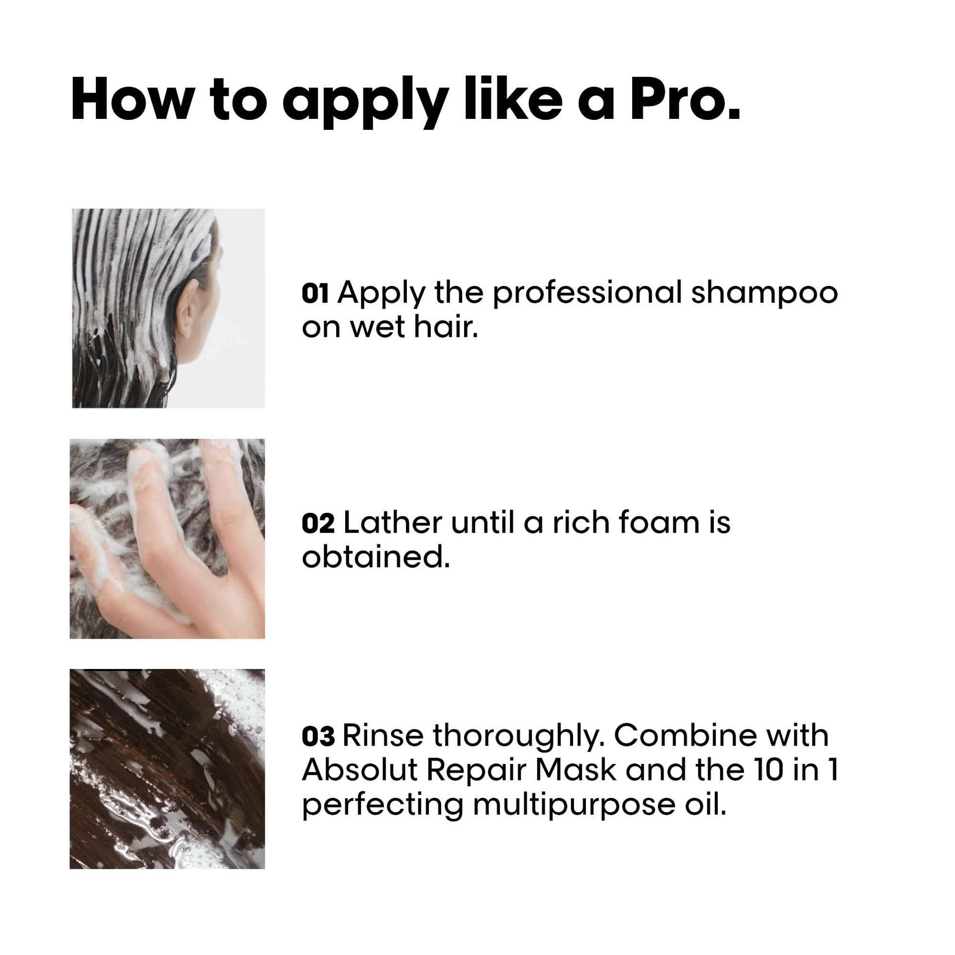 Absolut Repair shampoo