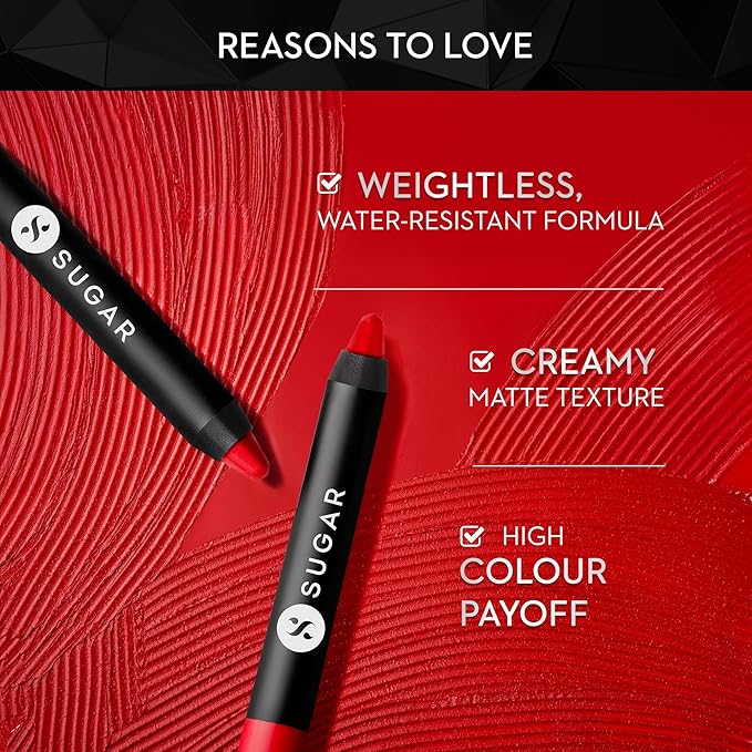 Sugar | Matte As Hell Crayon Lipstick