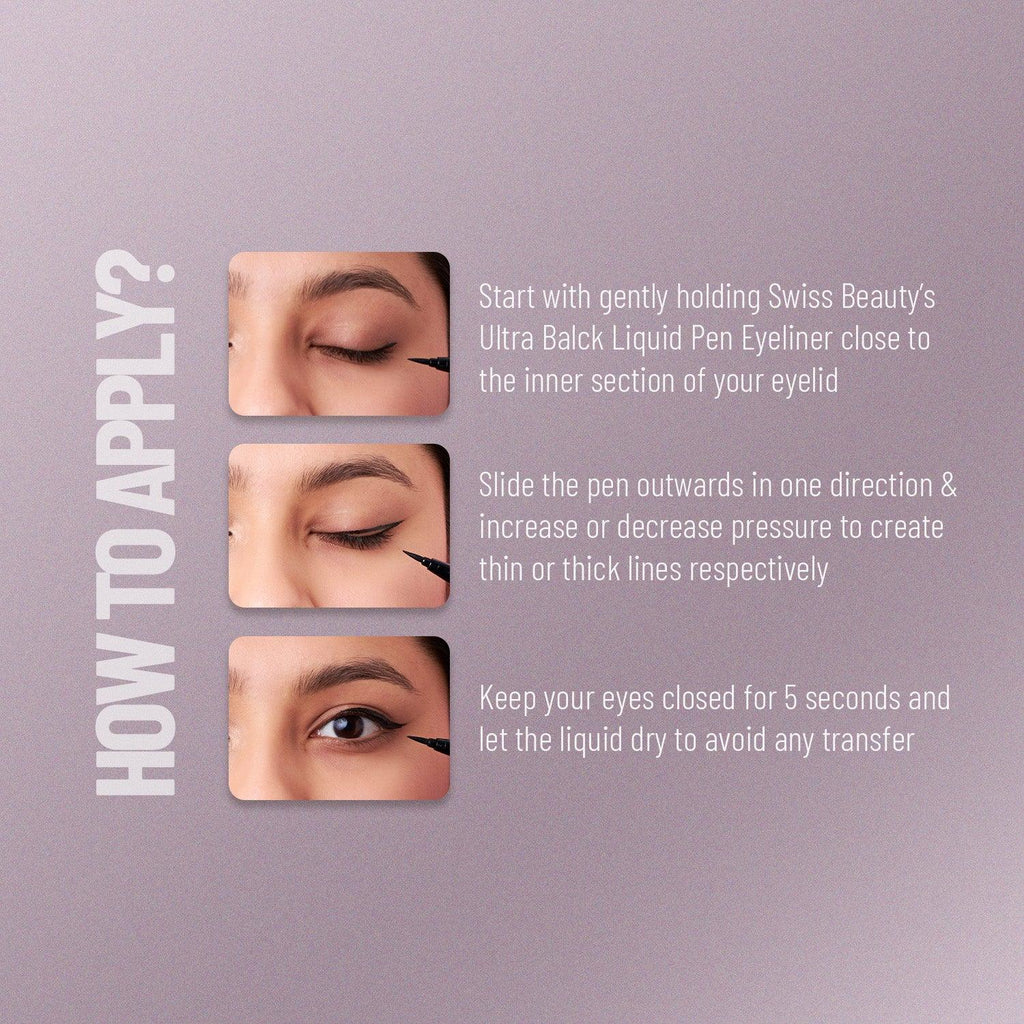 Ultra Black Liquid Pen Eyeliner