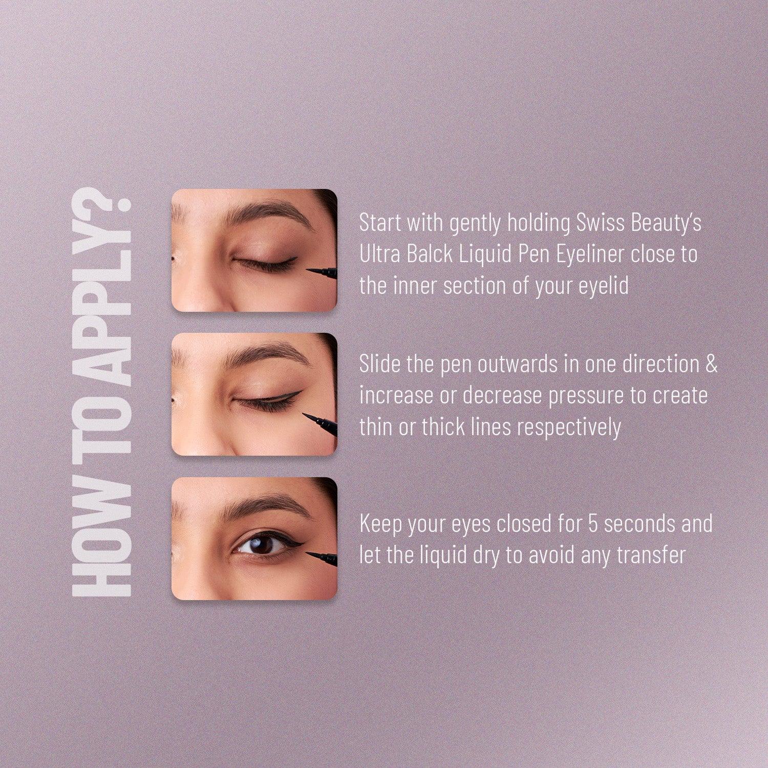 Ultra Black Liquid Pen Eyeliner