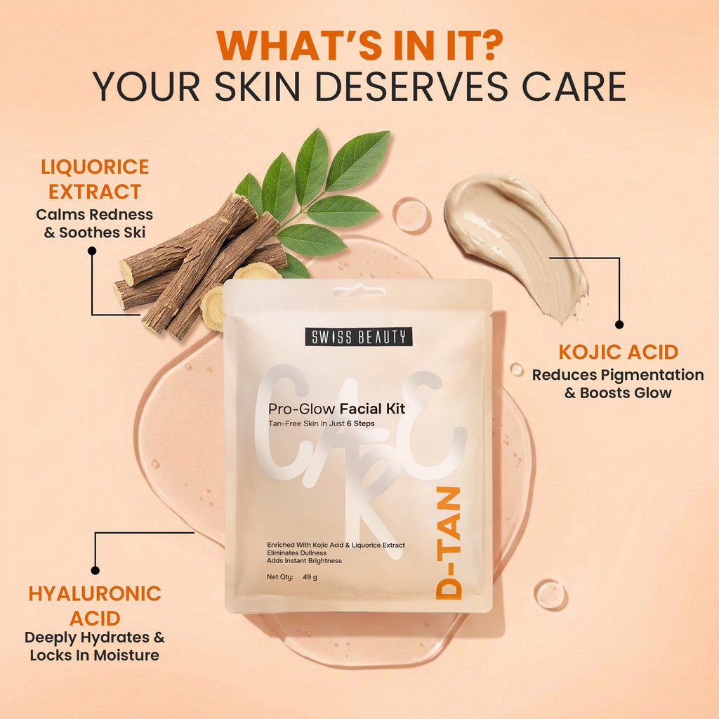Care D-Tan Pro-Glow Facial Kit