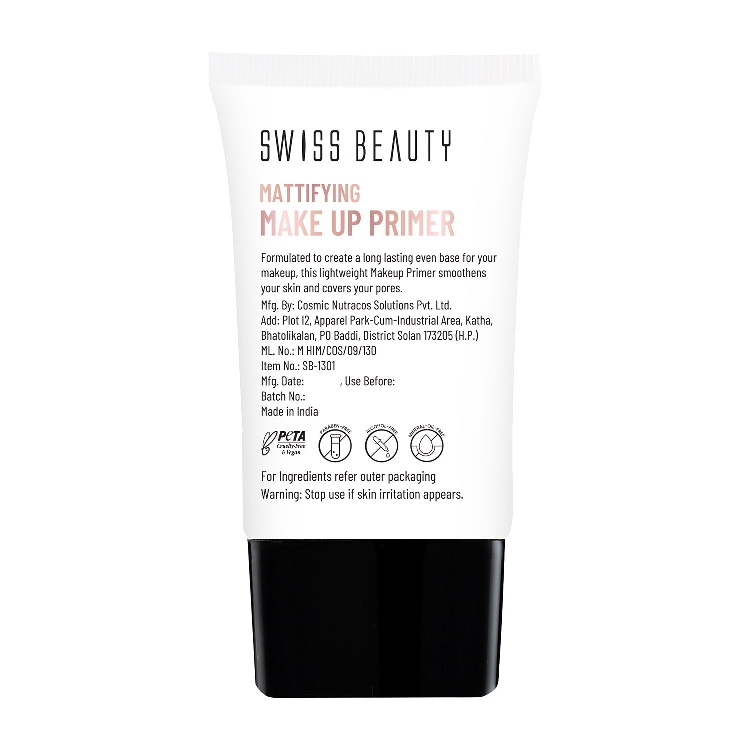 Oil Free Long Lasting Make-up Primer