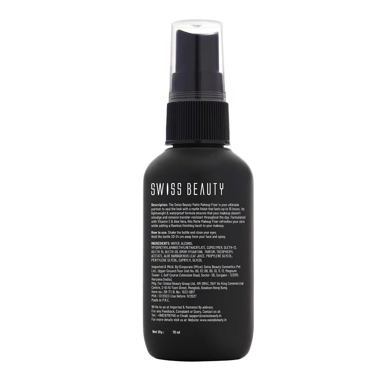 Matte Makeup Fixer
