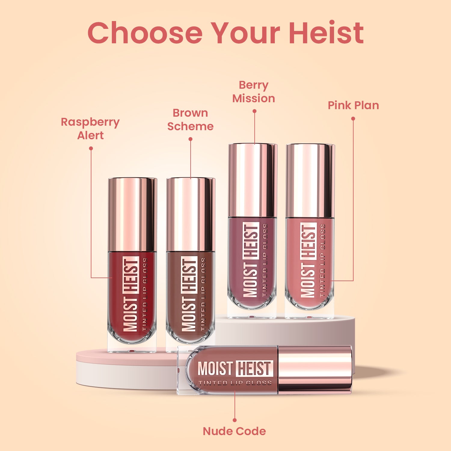 Moist Heist Tinted Lip Gloss