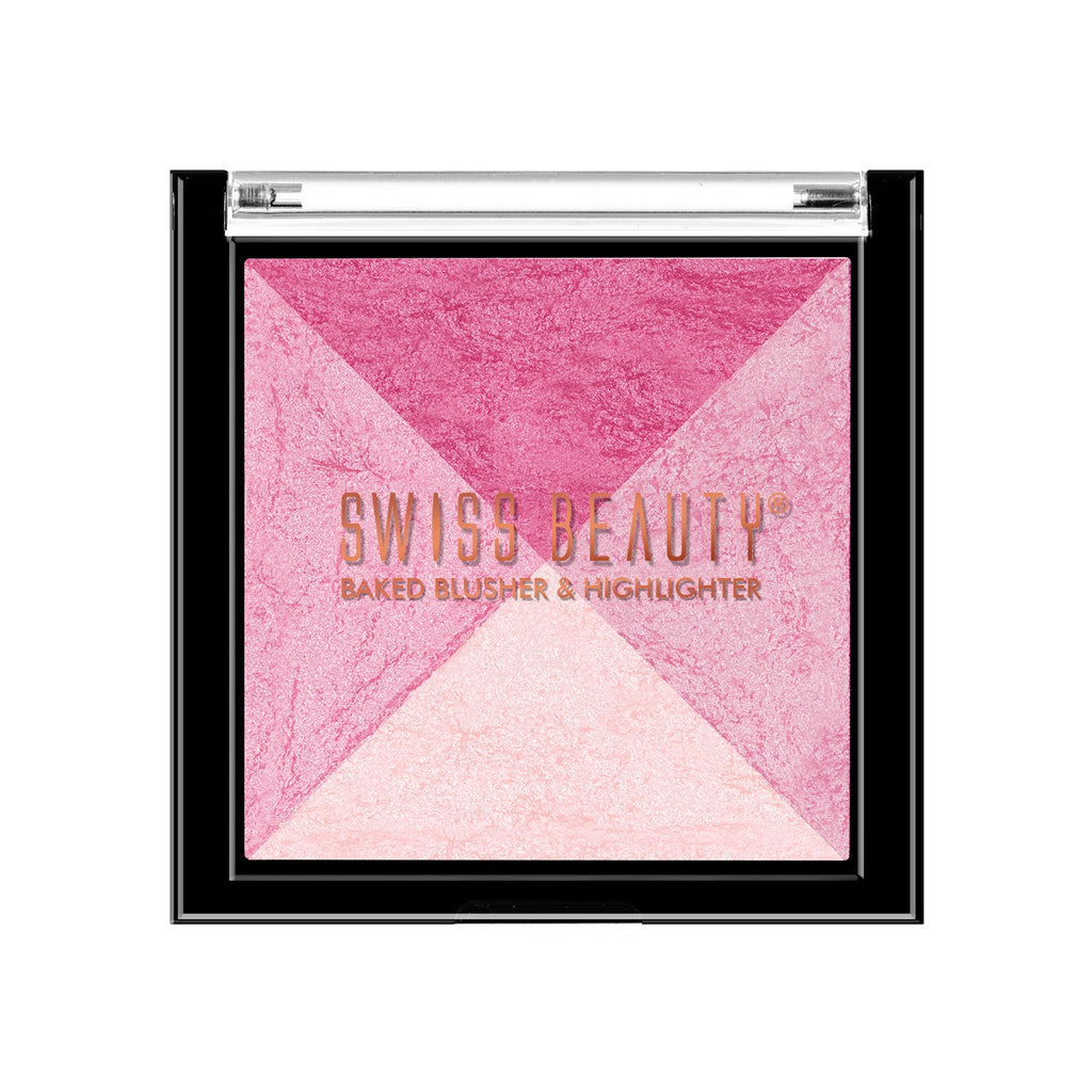 2-in 1- Baked Blusher & Highlighter