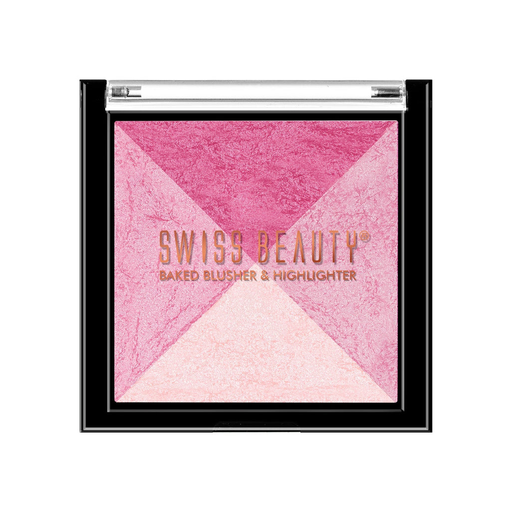 2-in 1- Baked Blusher & Highlighter