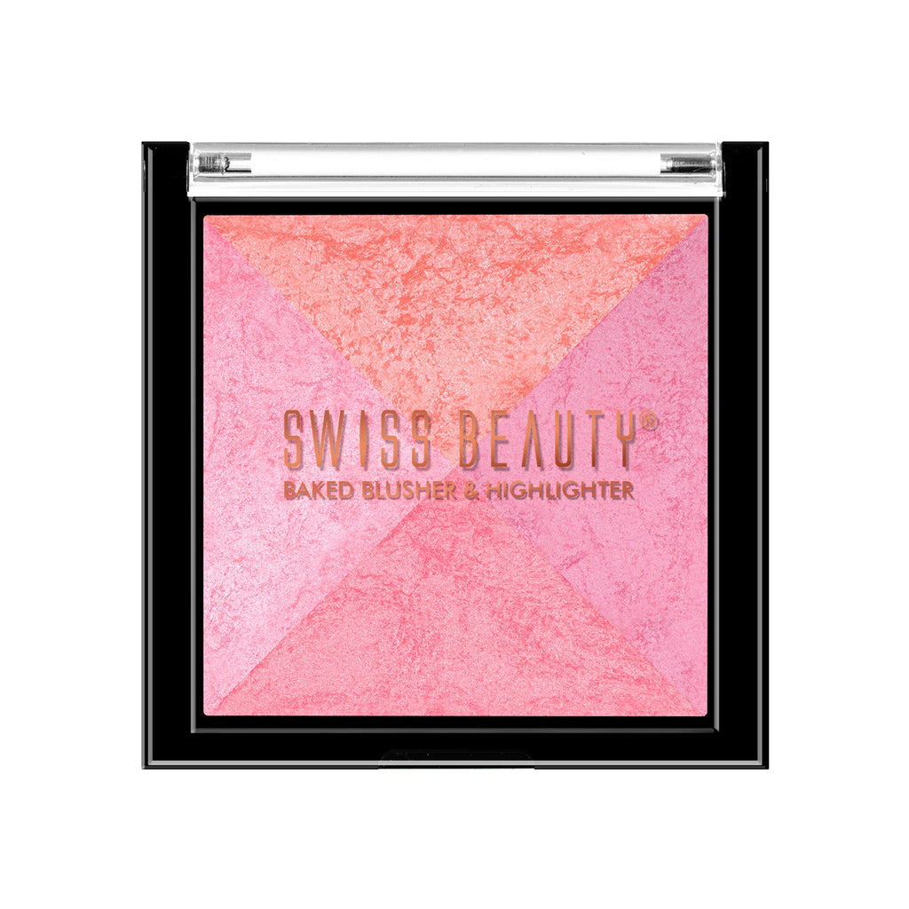 2-in 1- Baked Blusher & Highlighter