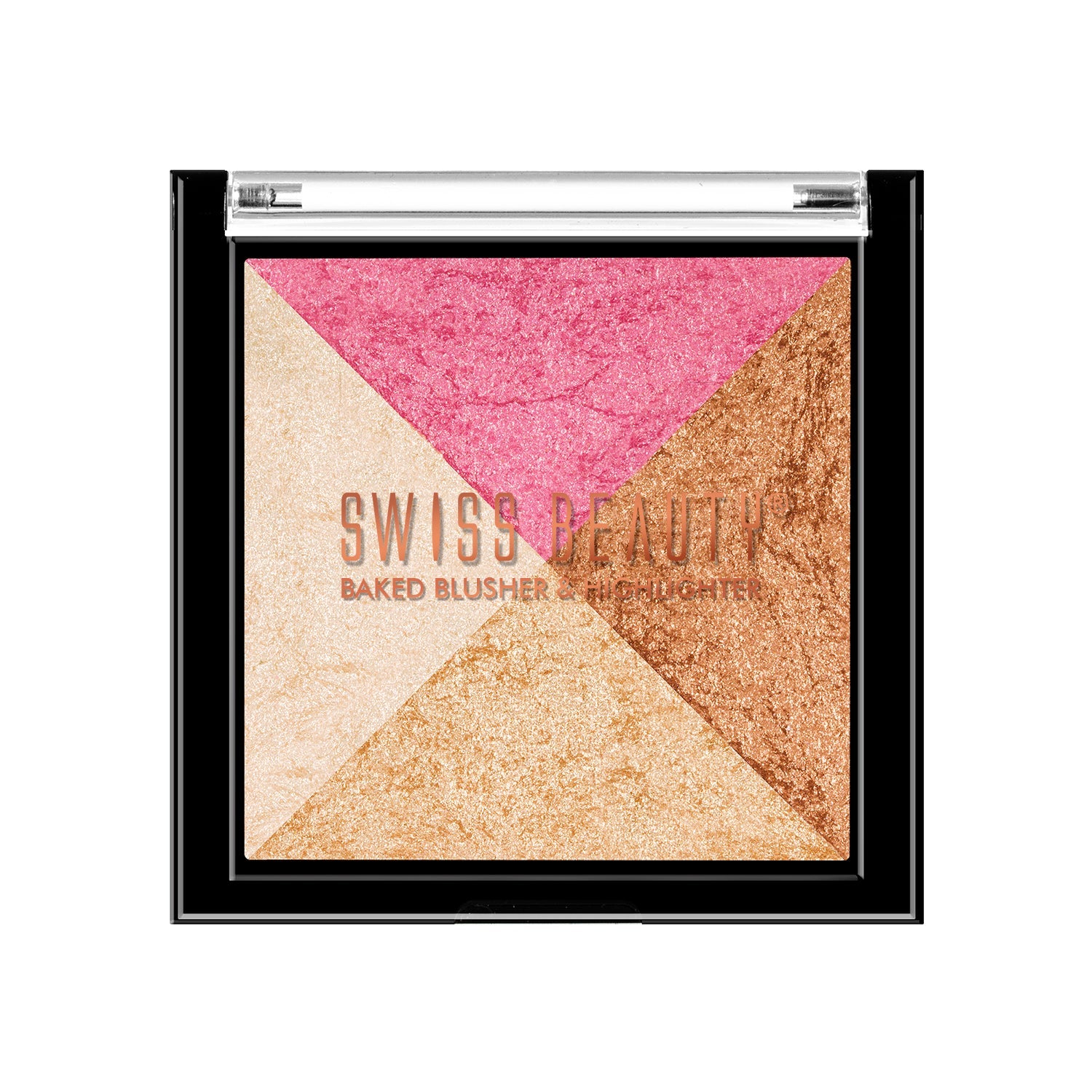 2-in 1- Baked Blusher & Highlighter