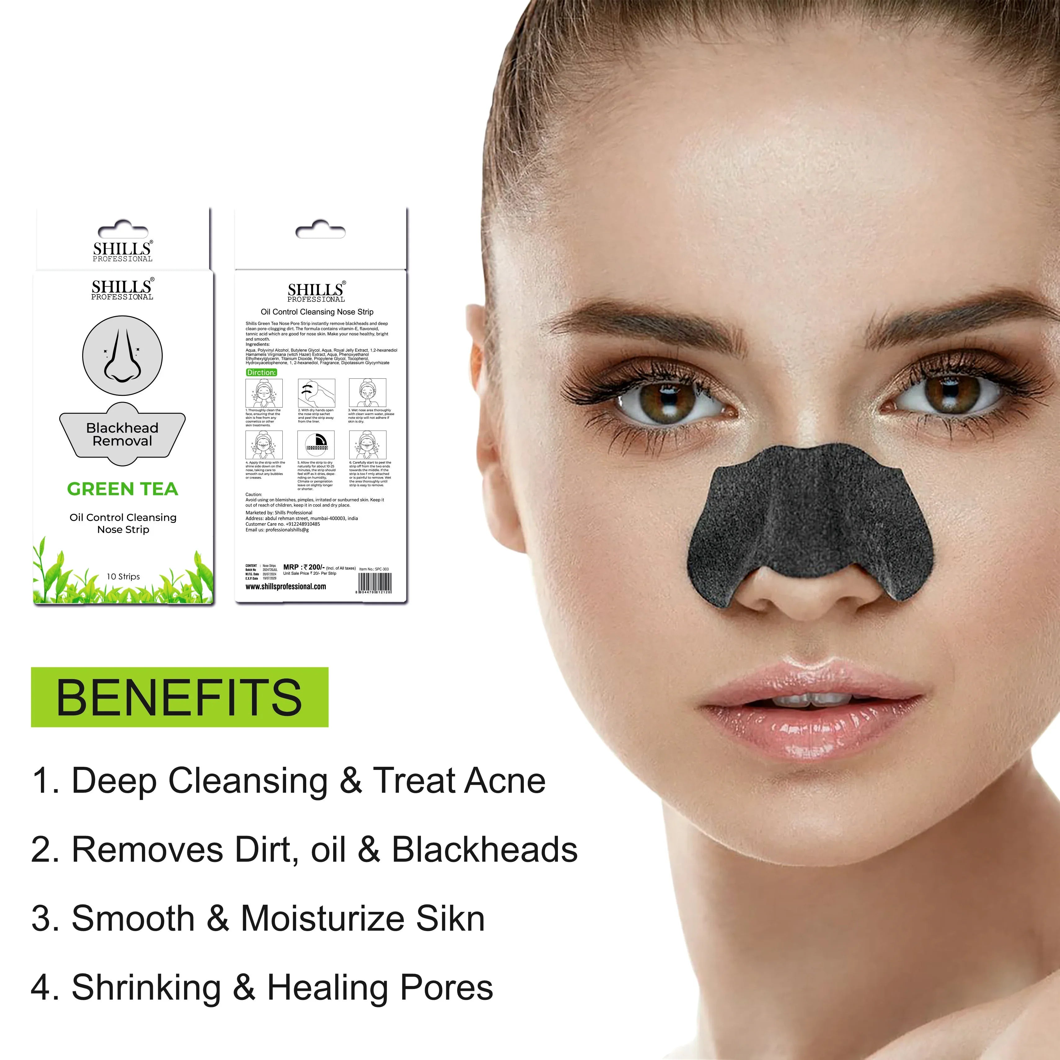 Blackhead Removal Nose Strips