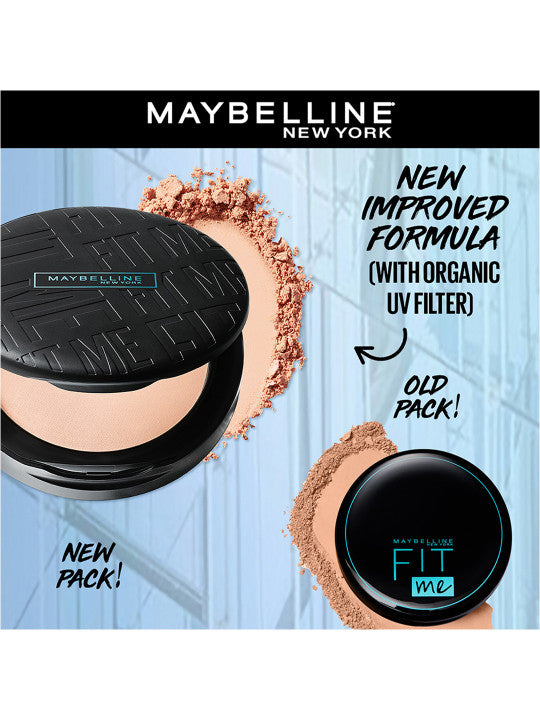 Maybelline New York Fit Me Matte + Poreless SPF 32 Compact Powder 6g - Ivory 115